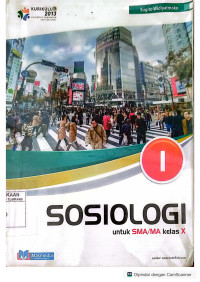 Sosiologi 1 untuk kelas X SMA/MA, Kurikulum 2013