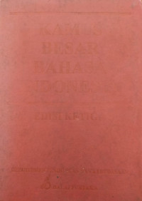 Kamus besar bahasa indonesia edisi ketiga