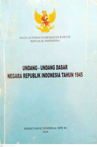 Undang-Undang Dasar Negara RI Tahun 1945