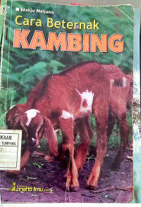 Cara Beternak Kambing