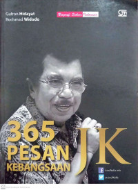 365 Pesan Kebangsaan JK